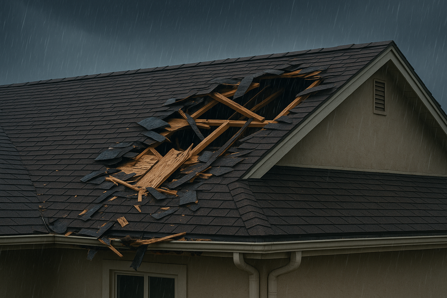 roof damage los angeles
